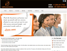 Tablet Screenshot of callcenterinindia.info